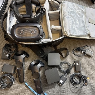HTC Vive Cosmos Elite VR Headset Bundle And Backpack