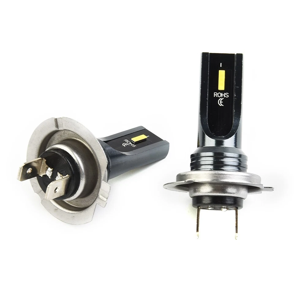 Replacement LED Headlight Car 3000K Yellow 2pcs/Set Degrees Lighting - Image 4 of 4