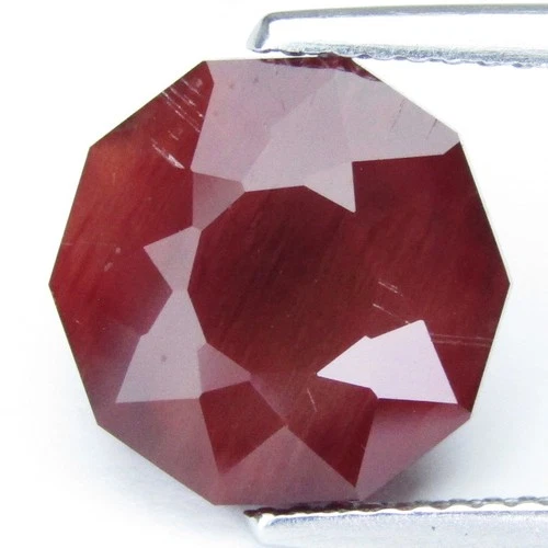 4.93Cts Pretty Natural Andesine 11mm Round Custom Cut Loose Gemstone From Congo