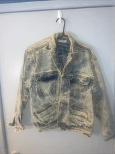 Yves Botique Denim Jacket  VINTAGE UNISEX SZ S K