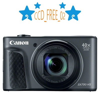 Canon PowerShot SX730 HS 40x Optical Zoom 20.3MP Digital Camera NFC Wi-Fi Black