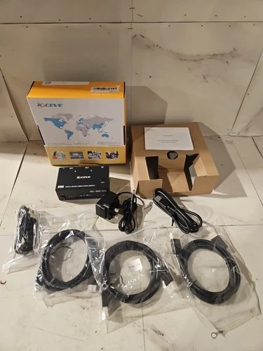 KVM Switch 3 Monitors 2 Computers 8K@60Hz 4K@144Hz HDMI+2 Displayport