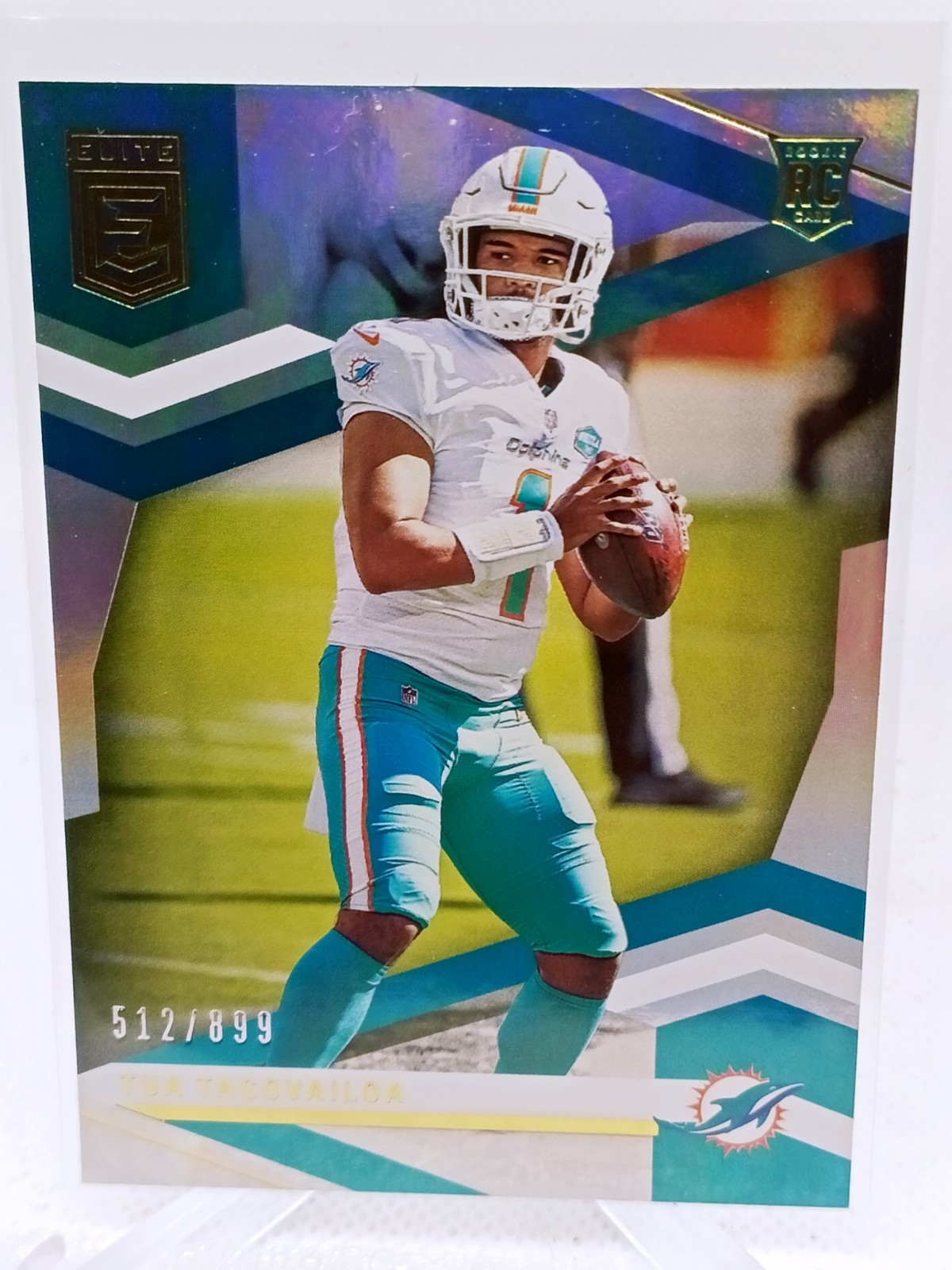 2020 Panini Chronicles Elite Update /899 Tua Tagovailoa #202 Rookie RC
