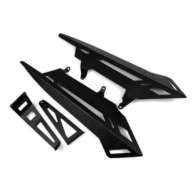 Pyramide Auspuff Wangen matt schwarz KTM 1290 Superduke RR 2021-2025
