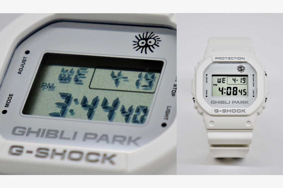 G-SHOCK DW-5600 Ghibli Park White Soot Sprite Japan Exclusive 