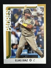 Elias Diaz #501 Topps 2025 Series 2 Vintage Stock 1/99 Padres (Bookend)
