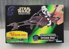 Star Wars - Power Of The Force  - Power Racing SPEEDER BIKE with Scout Trooper