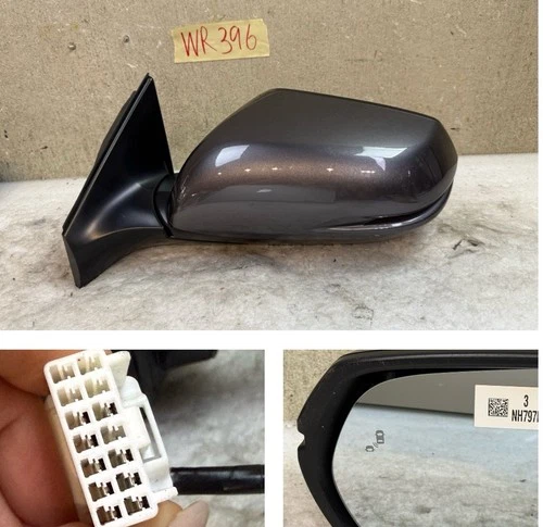 2017-2022 Honda CR-V CRV Door Driver Side Mirror Blind Spot 9-Wire plug OEM
