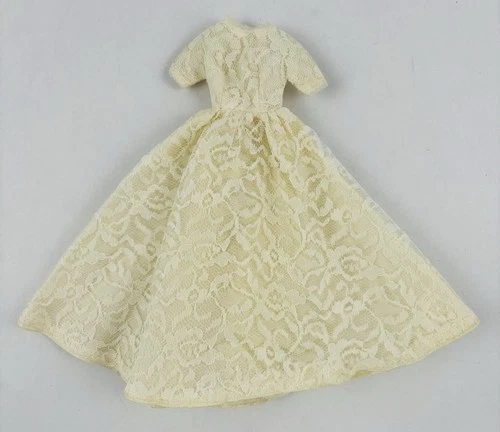 Vintage Barbie Clothes Premier Doll Outfit #26 Lace Bridal Gown