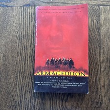 ARMAGEDDON 1998 M. C. BOLIN MOVIE TIE-IN  BRUCE WILLIS W/ PHOTOS