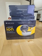 Audien Hearing ION Wireless Rechargeable OTC Hearing Aid - Tan-B4