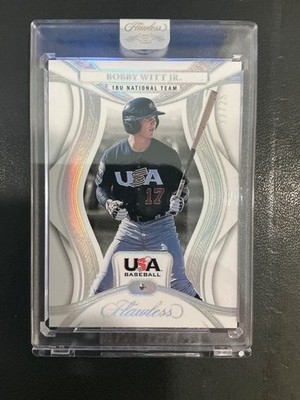 2025 Panini Flawless - USA Diamonds Bobby Witt Jr. #97 /25