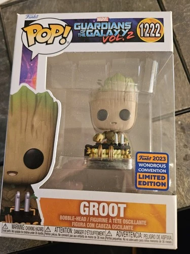 Funko Pop! Vinyl Groot Marvel Guardians Galaxy Vol. 2 #1222 Wondrous Convention…
