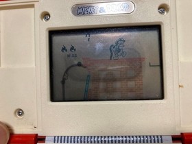Nintendo Game and Watch Mickey & Donald DM-53 Handheld Multi Screen 1982 s1524M