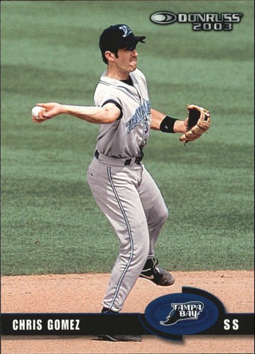 2003 Donruss Chris Gomez #202 card