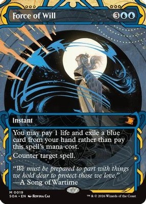 MTG  FORCE OF WILL 19 SECRETS OF STRIXHAVEN: MYSTICAL ARCHIVE NM FOIL