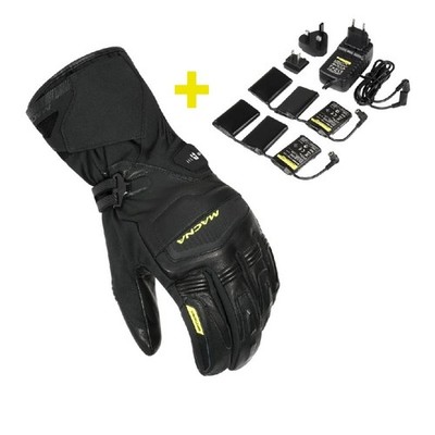 Men's Winter Glove Kit with Battery Macna Azra RTX Black 1906656
