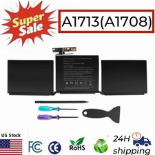 A1713 Battery For Apple MacBook Pro 13" A1708 Late 2016 / 2017 A1708 EMC 2978