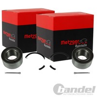 2X Metzger RADLAGER-SATZ Vorne Passend FÜR CitroËN C-CROSSER C4 Dodge Caliber