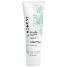 The Honest Company Hydrating Face + Body Lotion | Fast Absorbing, Naturally Deri