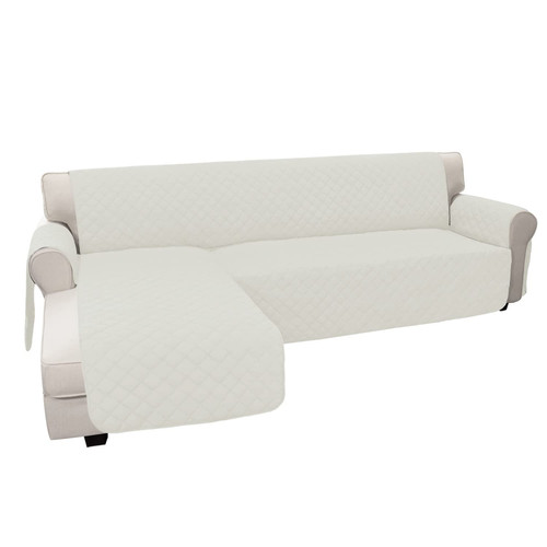 Sofa Slipcover L Shape Sofa Cover Sectional Couch Cover Chaise Cover Reversib...