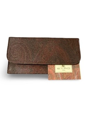 Heritage ETRO Milano Paisley Long Wallet / Clutch - With Care Card