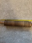 vintage wooden grooved rolling pin, crinkle or corrugated rolling pin — photo 5