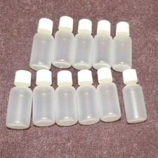 Travel Sz Plastic Empty Refillable Bottles For Lotions, Shower Gels, Liquid 2"