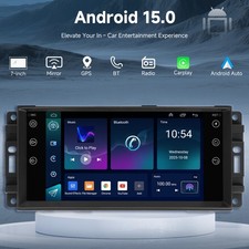 7 For Jeep Grand Cherokee 2005-2011 Apple Carplay Car Radio Stereo Gps Wifi 64g