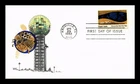 US COVER KNOXVILLE WORLDS FAIR FOSSIL FUELS FIRST DAY ISSUE TUDOR HOUSE