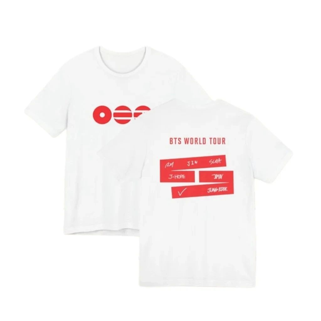 BTS ARIRANG World Tour 2026 T-Shirt - Member Photo Cotton Tee