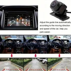 Dynamic Trajectory Guide Line Reverse Rear View Backup Camera,Full Color Night