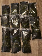 Lot OF 11 BLACK Packages Of SUNRISE Latch Hook Rug Yarn New Sealed