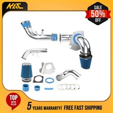 Cold Air Intake Kit For 1996-2004 Ford Mustang V8 4.6l Wblue Filter 3.50in