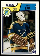 1983-84 O-Pee-Chee Mike Liut St. Louis Blues #316