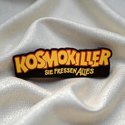 Logo Kosmokiller | Aufsteller | NEU | Deadly Spawn | 80s Splatter