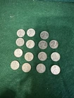 1943 - P & D  Lincoln Cents 1c Steel Pennies Date Set Lot of 7