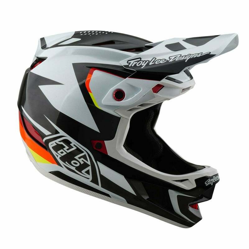 NEW Troy Lee Designs D4 CARBON Fiber MTB BMX Bicycle Helmet 