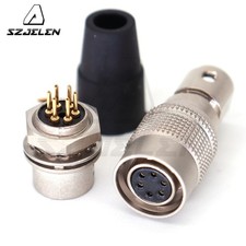 HR10A 6Pin Hirose Connector Plug and PCB Socket for Medical/Camera/Lighting/Test