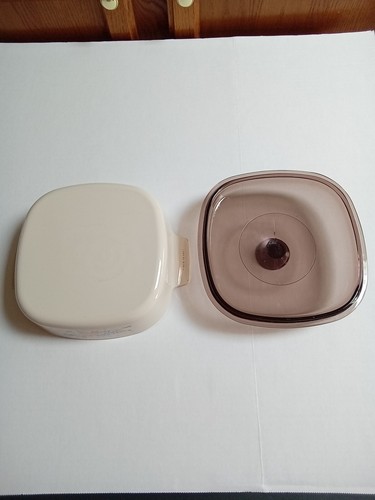 VTG Corning Ware Symphony Casserole Dish A-2-B w/A-9-C Amber Lid - Picture 4 of 5