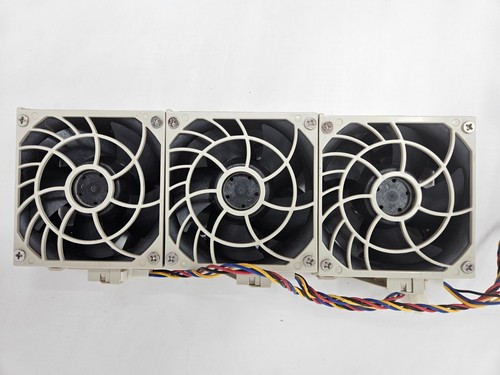 Lot of 3 - Supermicro FAN-0181L4 80mm Hot-Swappable Middle Axial Fan - Picture 2 of 4