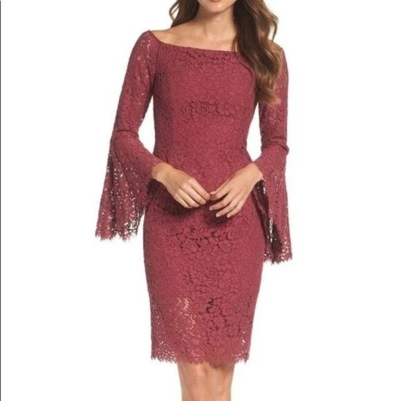 New Bardot Solange Lace Dress Size 6 eBay