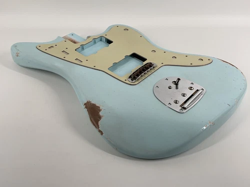 MJT Official Custom Vintage Aged Nitro Guitar Body by Mark Jenny VTJ Sonic Blue
