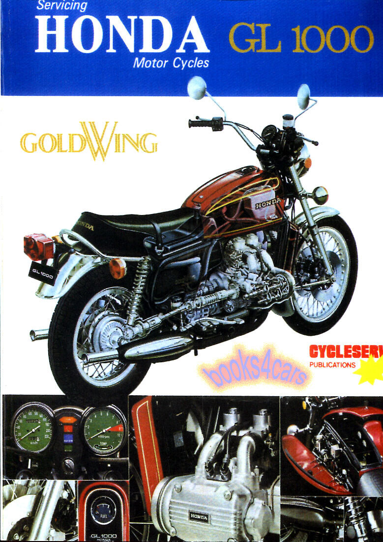 SHOP MANUAL SERVICE REPAIR HONDA GL1000 GOLDWING GL 1000 1975-1979 1978 77  BOOK eBay
