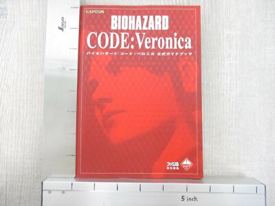 BIOHAZARD Resident Evil CODE Veronica Official Guide w/Map