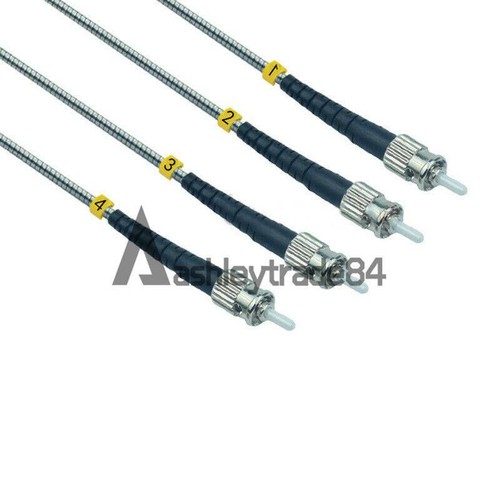 50 m Feld Außen ST-ST 4 Litzen 9/125 Singlemode LWL Patchkabel - Bild 2 von 4