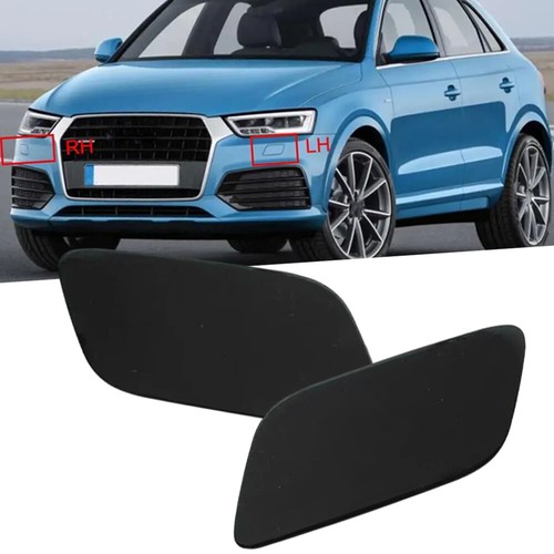 0EM 2x Front Left Right Bumper Headlight Washer Cover Cap For AUDI Q3 2012-2015