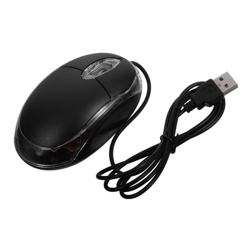 Wired Mouse Silent Click USB Office Optical for Pc Computer Mice | eBay