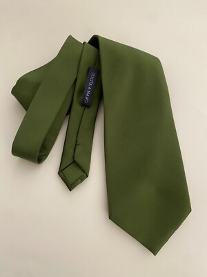 100% PURA SETA SILK TIE 57X4'' WIDE. NEW.ITALY.