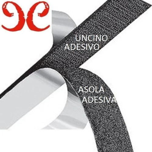1 paio 5mm-50mm Nero Bianco Nastro di fissaggio per cucire Gancio e anello Fascette per cavi Accessori, Cortile/lotto  15